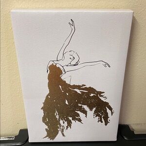 Elegant Dancer Canvas Art